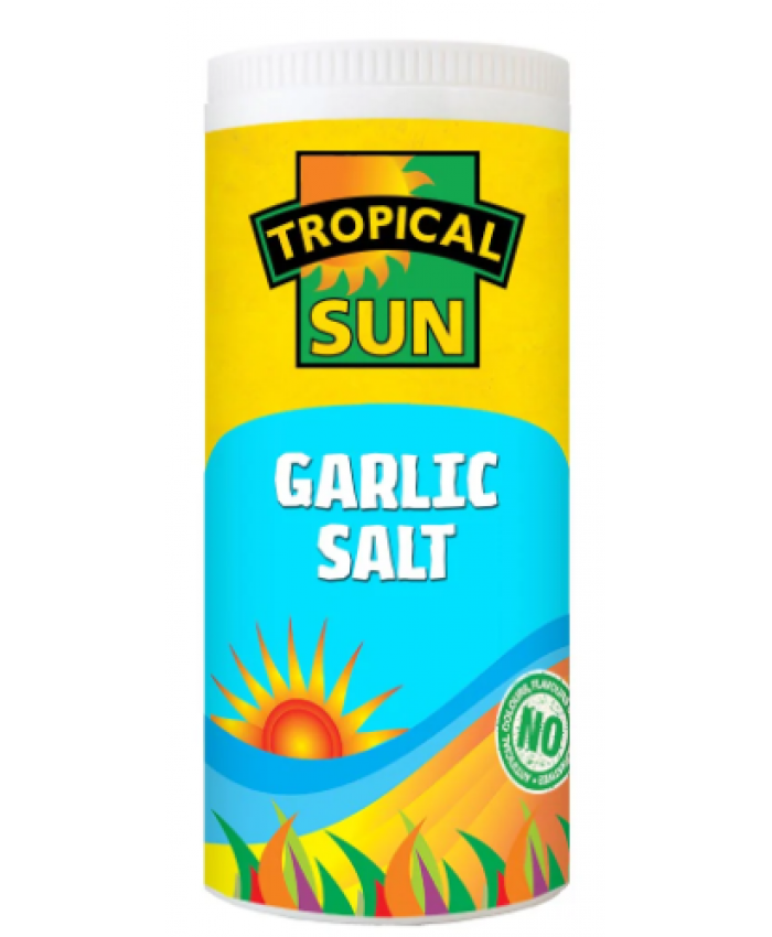 Tropical Sun Garlic Salt 12 x 100g - 100125