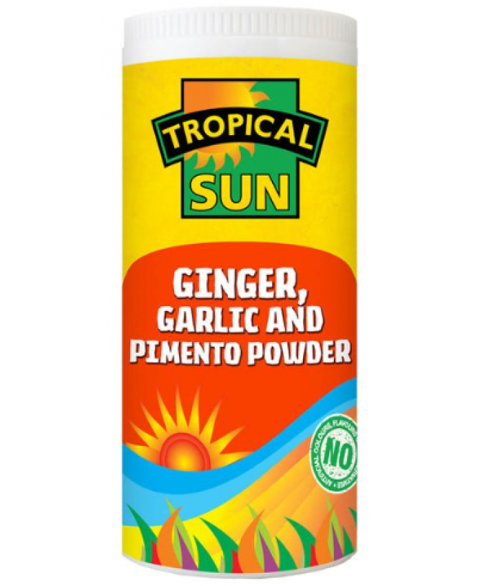 Tropical Sun Ginger, Garlic & Pimento 12 x 100g - 227180