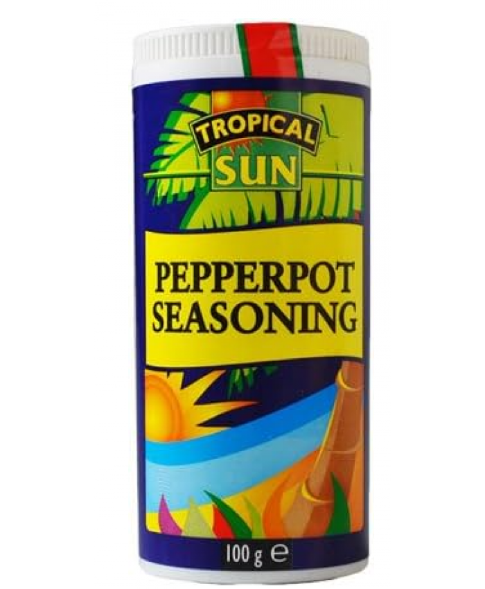 Tropical Sun Pepperpot Seasoning 12 x 100g - 100188