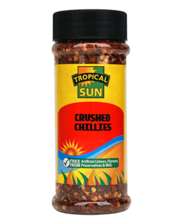 Tropical Sun Crushed Red Chillies 6 x 60g - 241631
