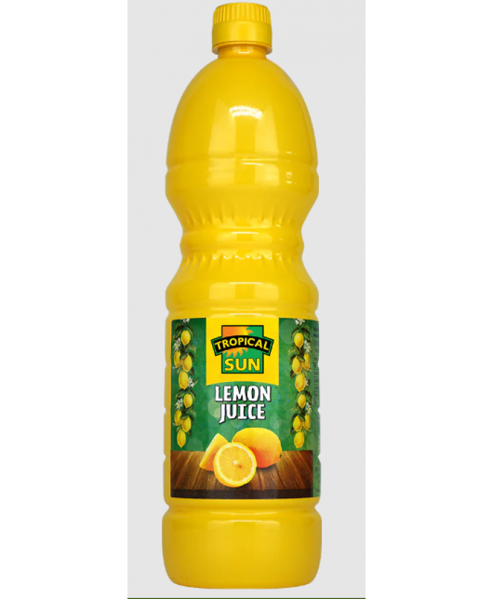 Tropical Sun Lemon Juice 6 x 1L - 22989