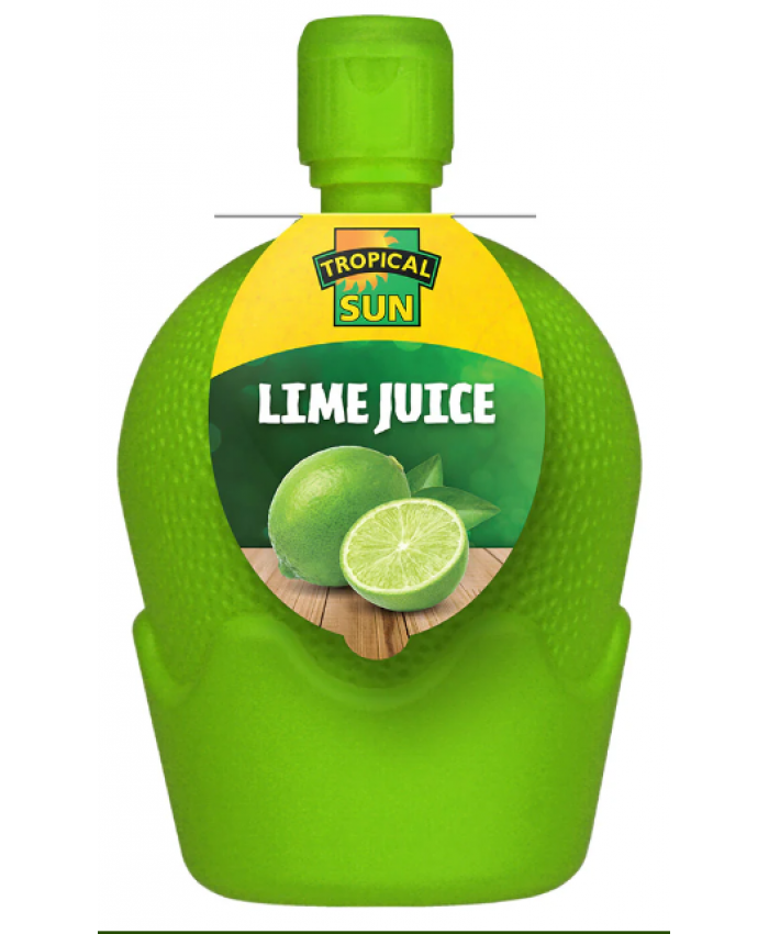 Tropical Sun Lime Juice Squeezy 12 x 200ml - 244067