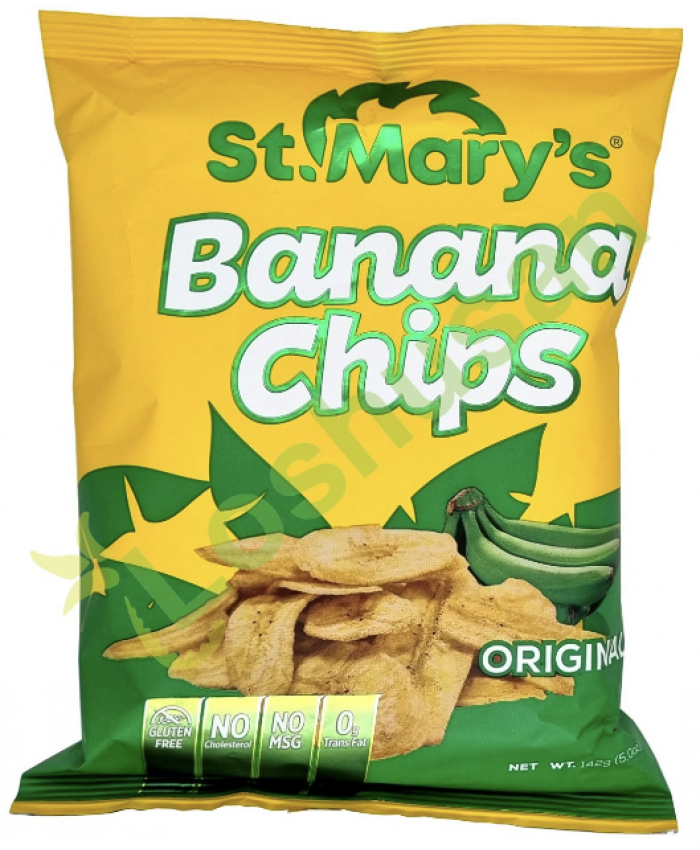 St Mary’s Banana Chips 24 x 30g - 226353