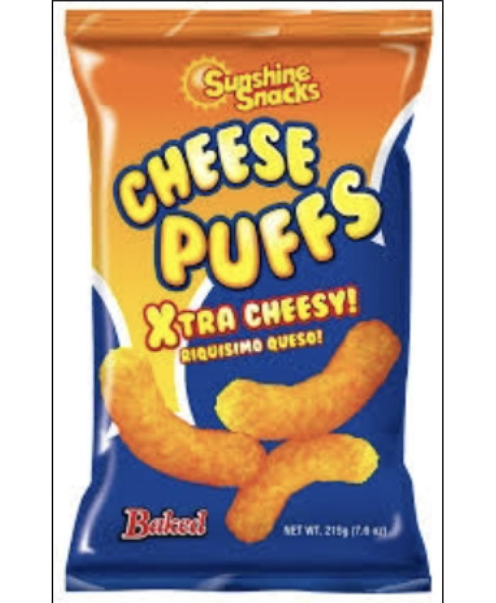 Sunshine Snacks Cheese Puffs 48 x 30g - 236406