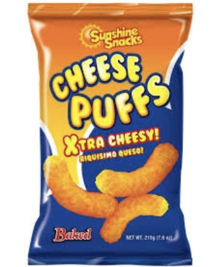 Sunshine Snacks Cheese Puffs 10 x 215g - 104065