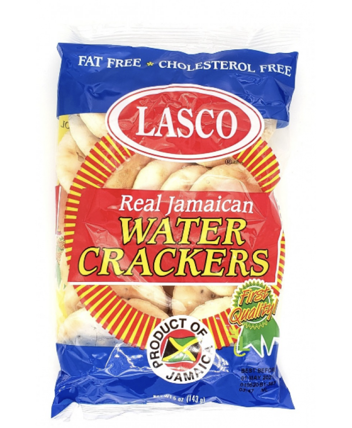 Lasco Jamaican Water Crackers 24 x 143g - 104813 / 12 x 300g - 231360