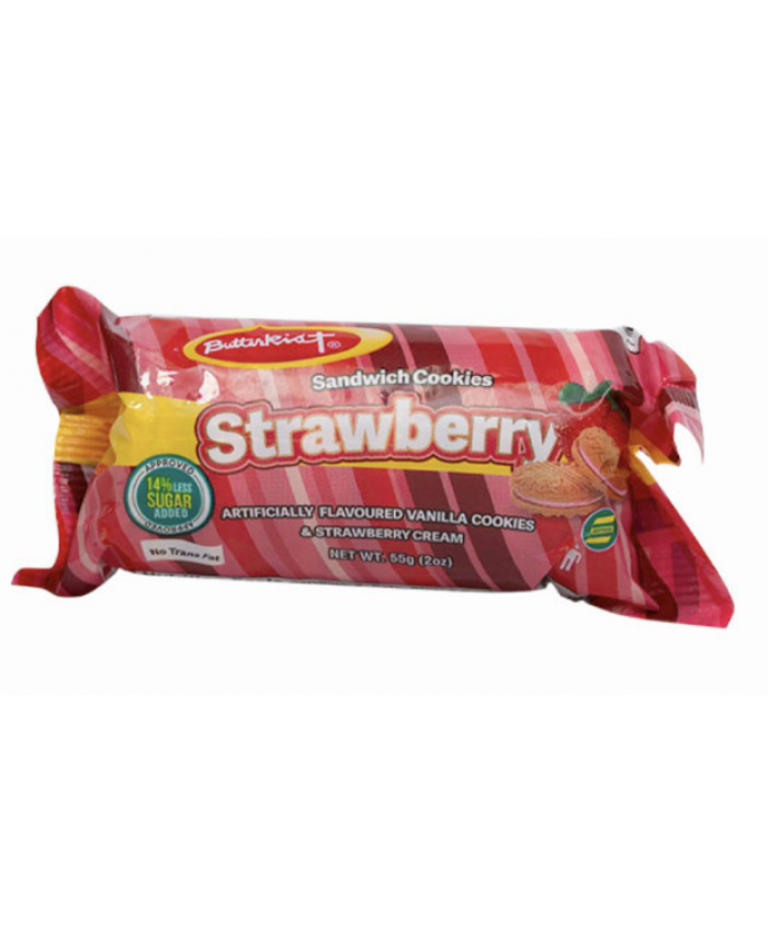 Butterkist Sandwich Strawberry 36 x 55g - 506072