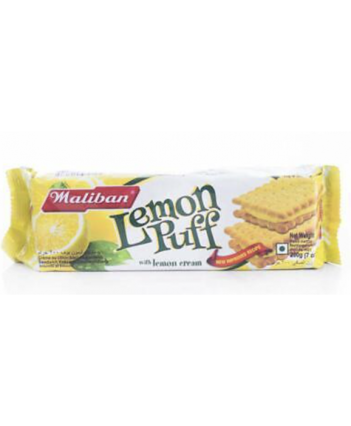 Maliban Lemon Puff Biscuits 15 x 200g - 230121