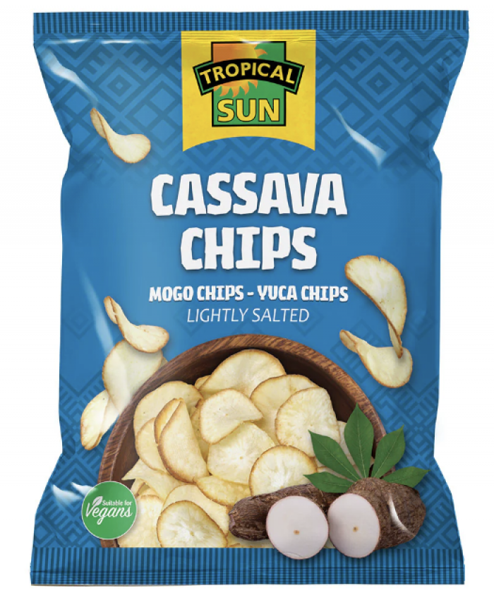 Tropical Sun Cassava Chips Salted 12 x 80g - 231424