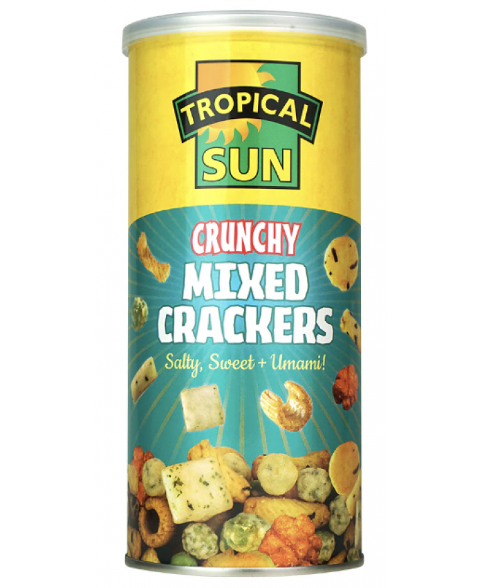 Tropical Sun Crunchy Mixed Crackers 6 x 150g - 244964 / 24 x 150g - 244963