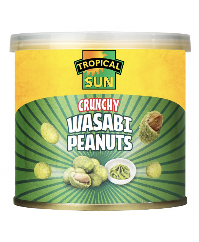 Tropical Sun Crunchy Wasabe Peanuts 6 x 140g - 239380 / 12 x 140g - 238585