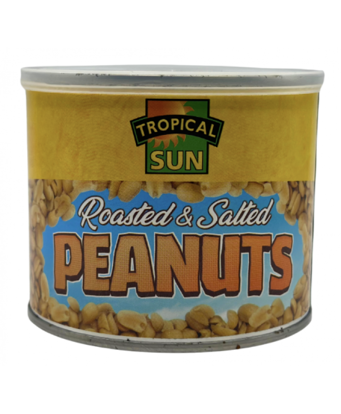 Tropical Sun Roasted Salted Peanuts 12 x 185g - 237735