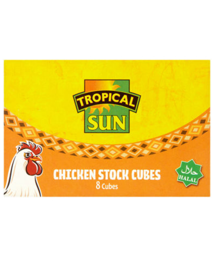 Tropical Sun Chicken Cubes (Halal) 12 x 8’s - 230562 / PM 229646