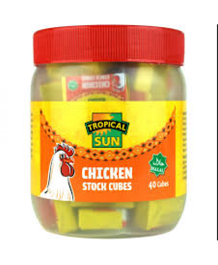Tropical Sun Chicken Cubes (Halal) 6 x 40’s - 238332