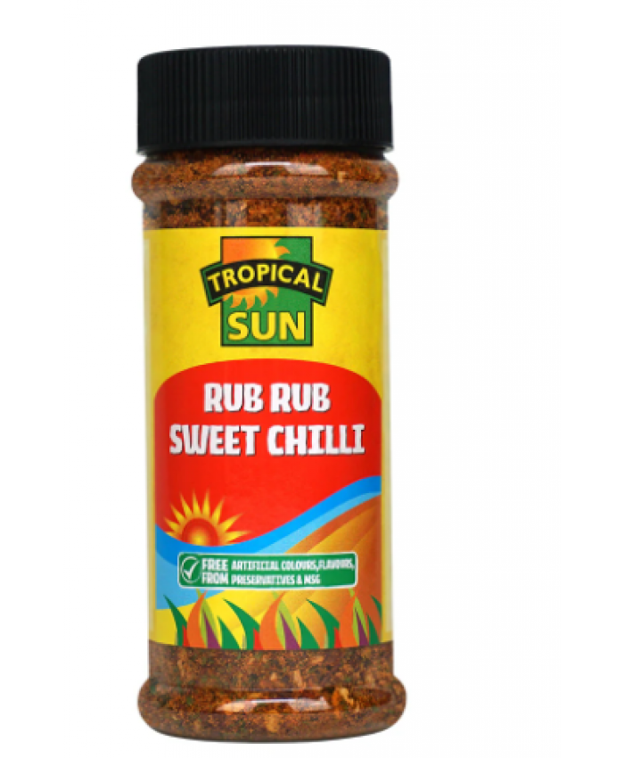 Tropical Sun Rub Rub Sweet Chilli 6 x 110g - 228496