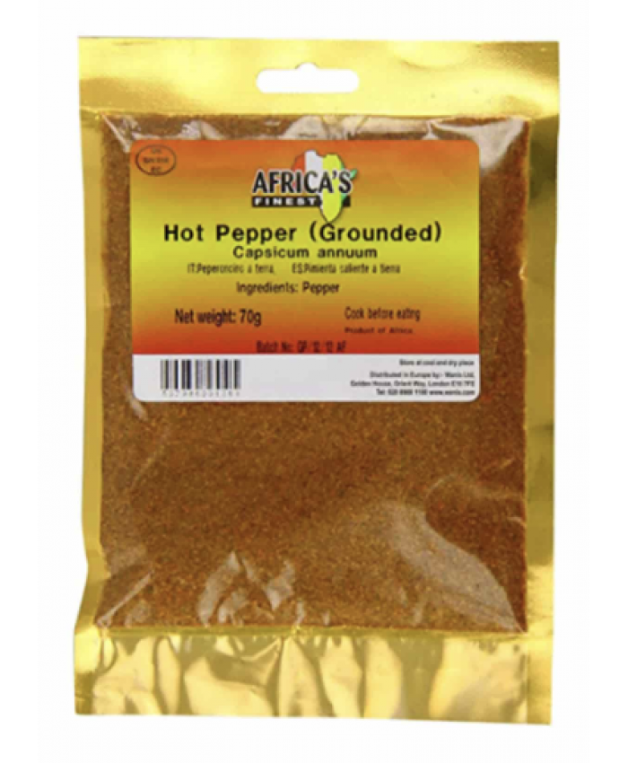 Africa’s Finest Ground Hot Pepper 10 x 70g - 227802