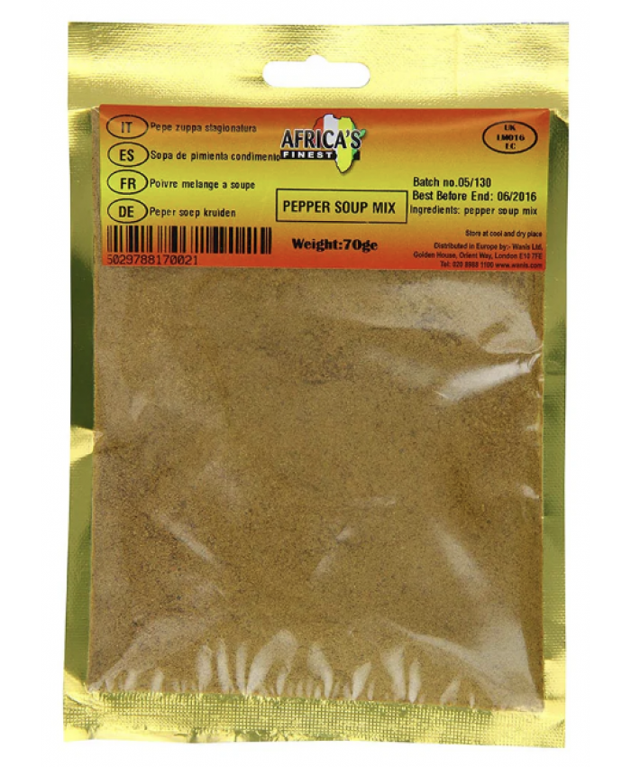 Africa’s Finest Pepper Soup Mix 10 x 70g - 227834