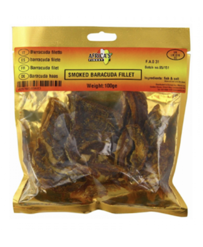 Africa’s Finest Smoked Barracuda Filet 10 x 100g - 103451