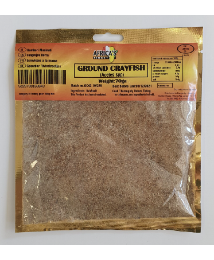 Africa’s Finest Ground Crayfish 10 x 40g - 227859 / 10 x 70g - 227858