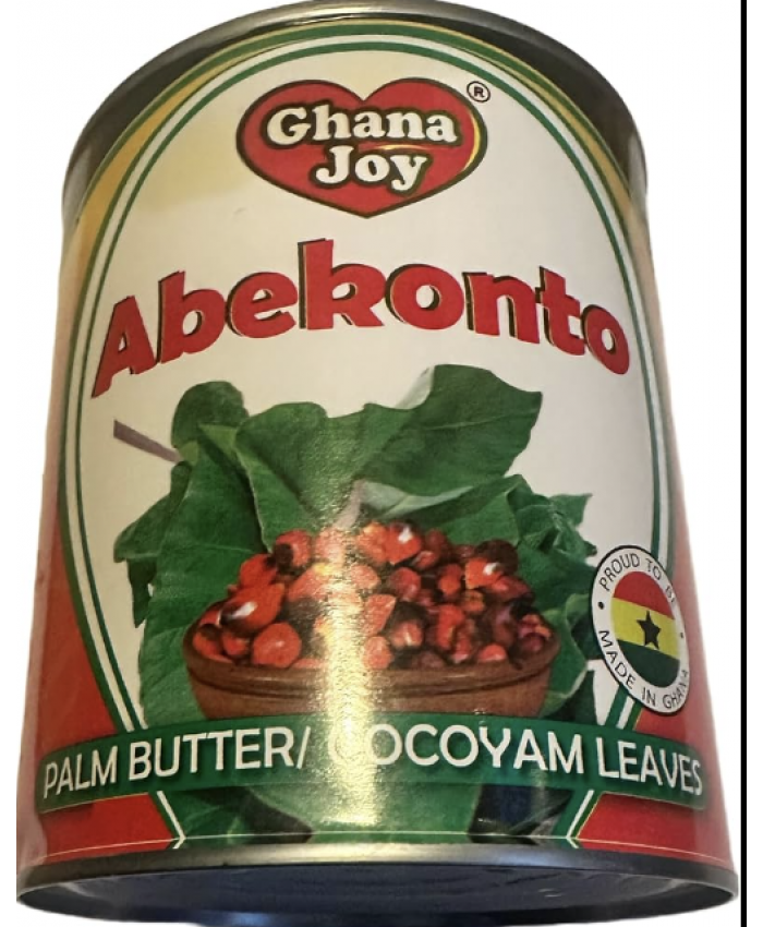 Ghana Joy Abekonto (Palm Butter/Cocoyam Leaves) 12 x 800g - 242610