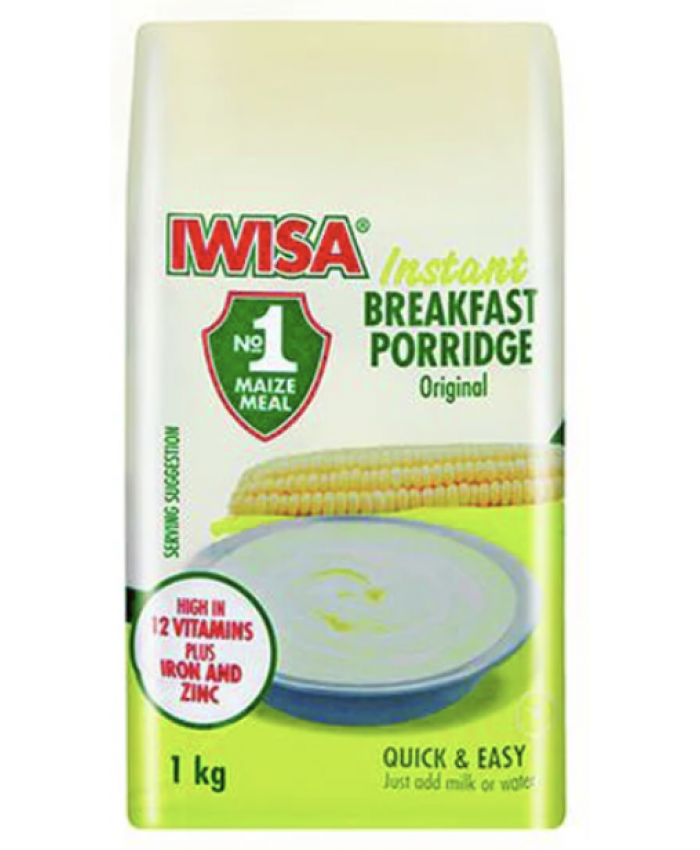 Iwisa Porridge Original 10 x 1kg - 233708