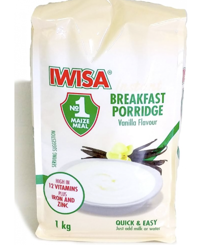 Iwisa Porridge Vanilla 10 x 1kg - 233709