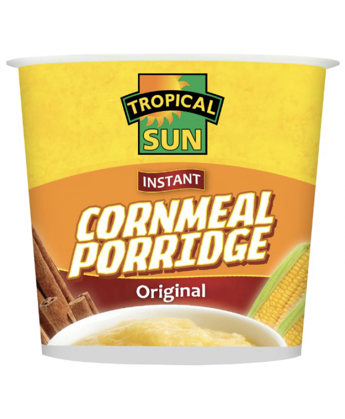 Tropical Sun Instant Cornmeal Porridge Original 12 x 70g - 239311