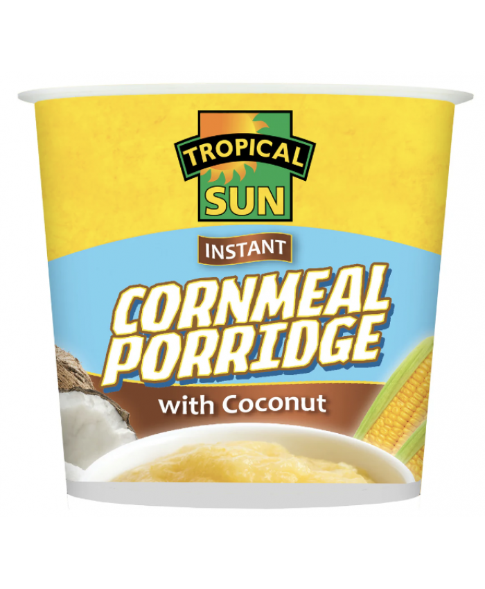 Tropical Sun Instant Cornmeal Porridge Coconut 12 x 70g - 239729