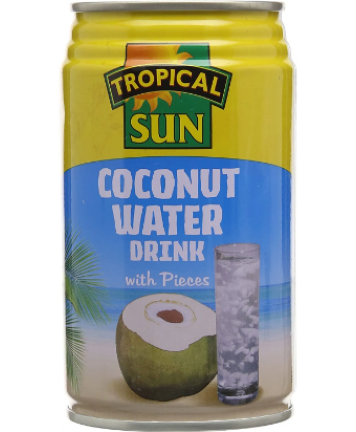 Tropical Sun Coconut Water with Pieces 12 x 330ml - 115550