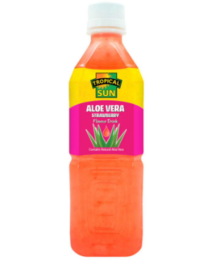 Tropical Sun Aloe Vera Strawberry 12 x 500ml - 232408