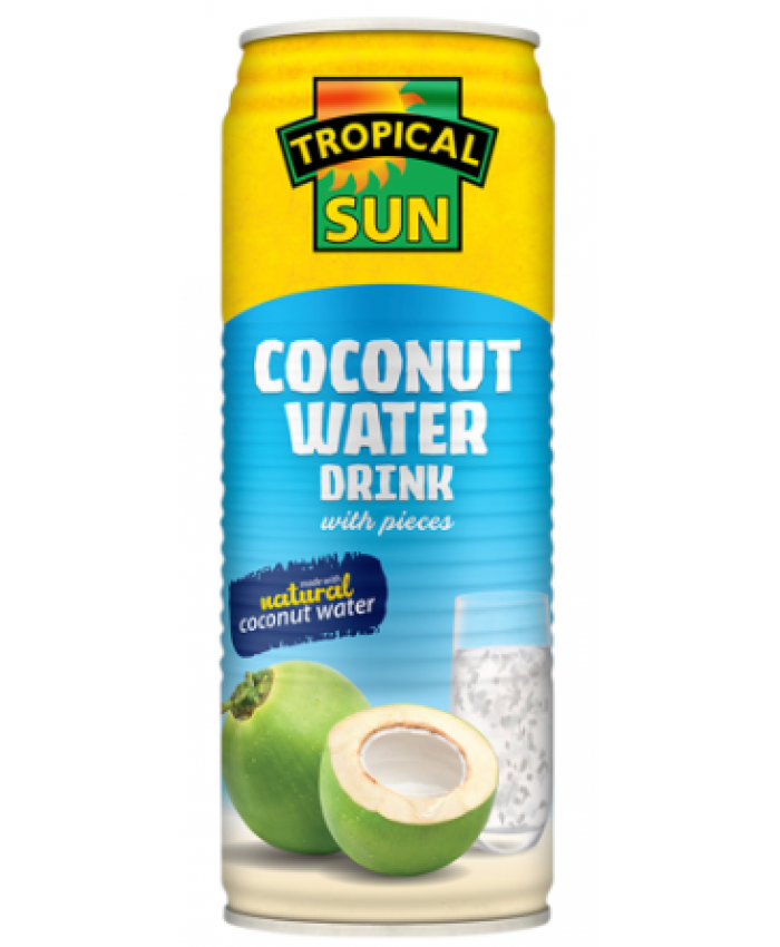 Tropical Sun Coconut Water with Pieces 12 x 520ml - 115560