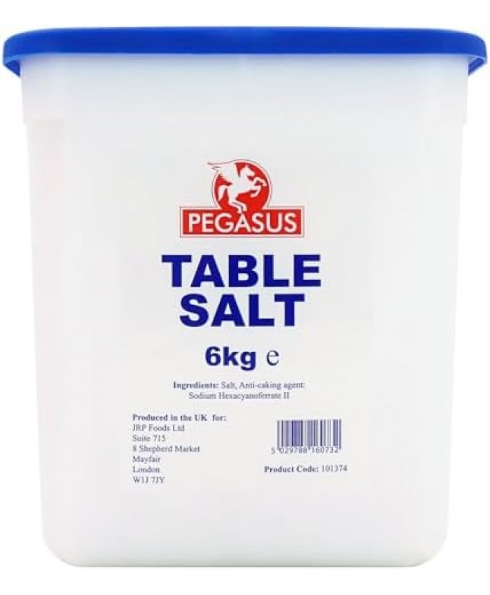 Pegasus Table Salt Tub 1 x 6kg 