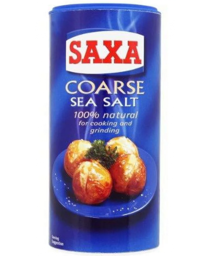 Saxa Sea Salt Coarse 6 x 350g
