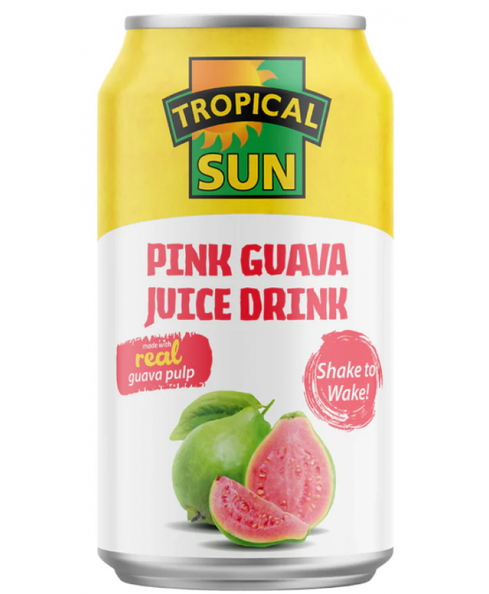 Tropical Sun Pink Guava Drink with Pulp 12 x 330ml - 24410