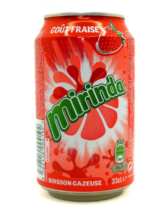 Mirinda Strawberry 24 x 330ml - 227277