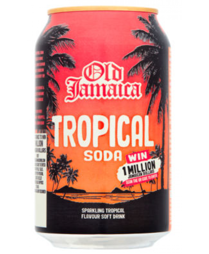 Old Jamaica Tropical Soda 24 x 330ml - 242316
