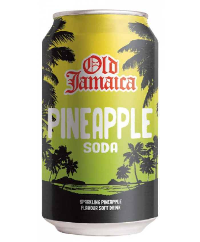 Old Jamaica Pineapple Soda 24 x 330ml - 239119