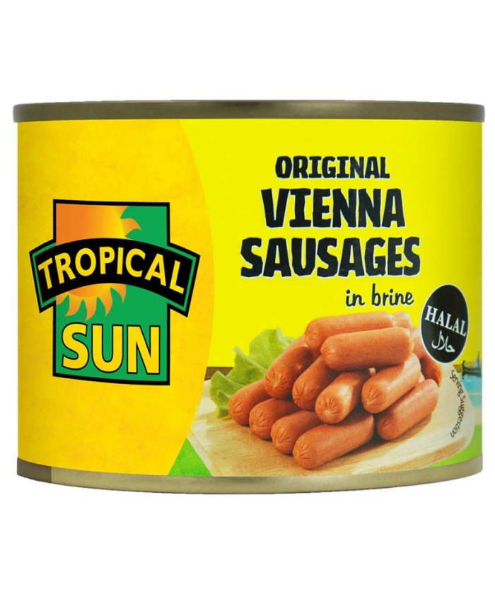 Tropical Sun Chicken Viennas Original (Halal) 12 x 200g 