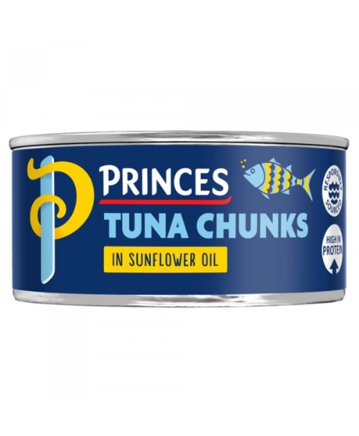 Princes Tuna Chunks in Sunflower Oil 12 x 145g 