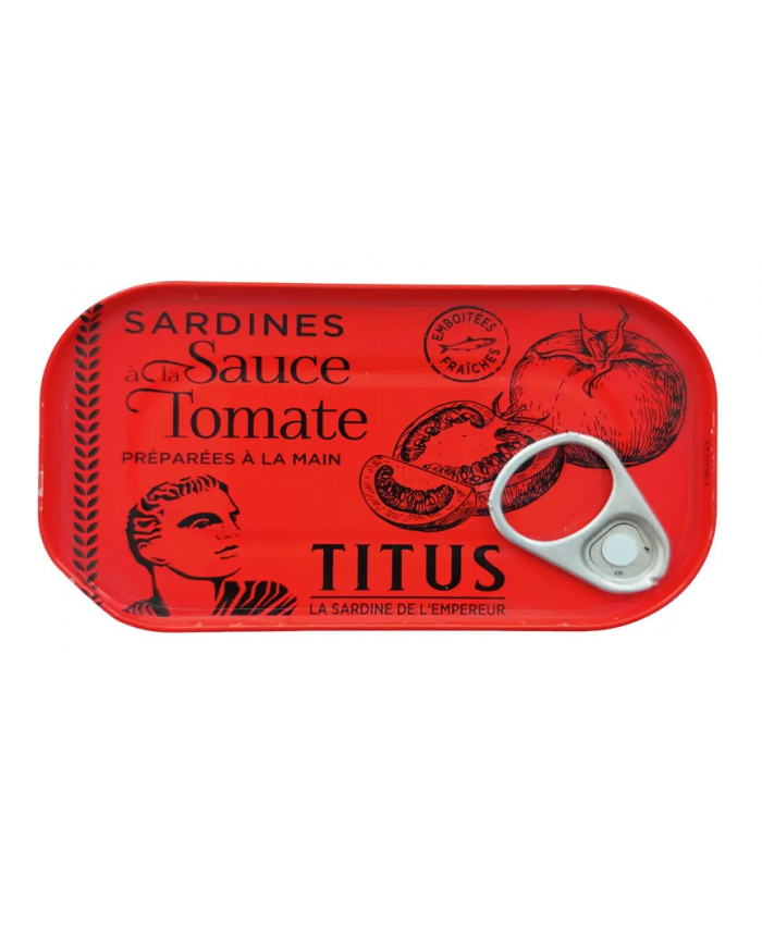 Titus Sardines in Tomato Sauce 48 x 125g 