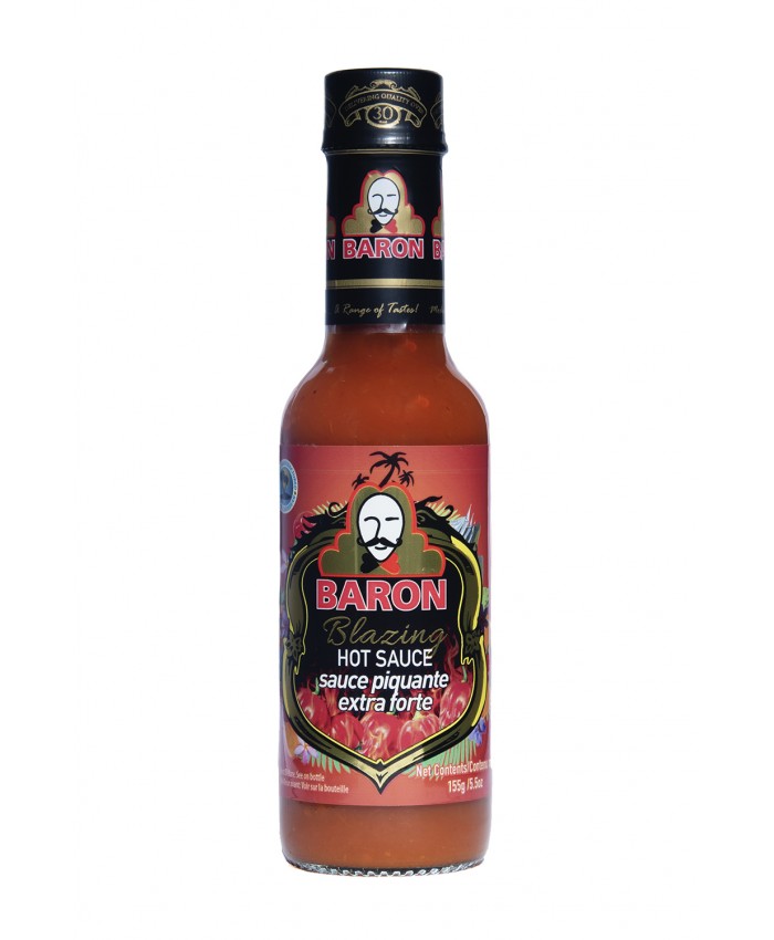 Baron Blazing Hot Sauce 6 x 155g - 172517 / 24 x 155g 