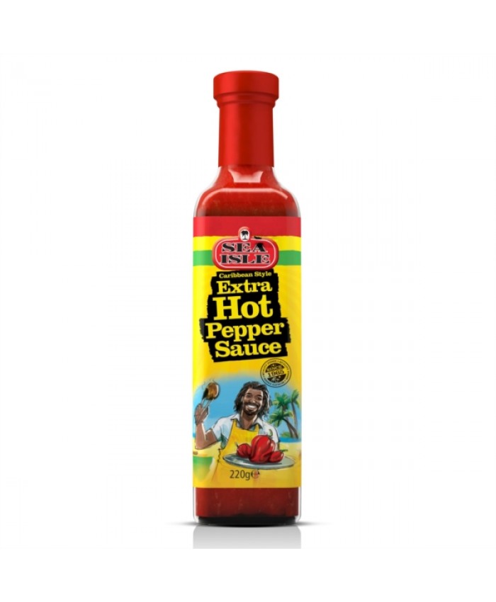 Sea Isle Hot Pepper Sauce 12 x 220ml 