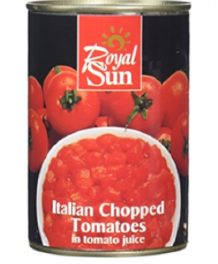 Royal Sun Chopped Tomatoes 24 x 400g 