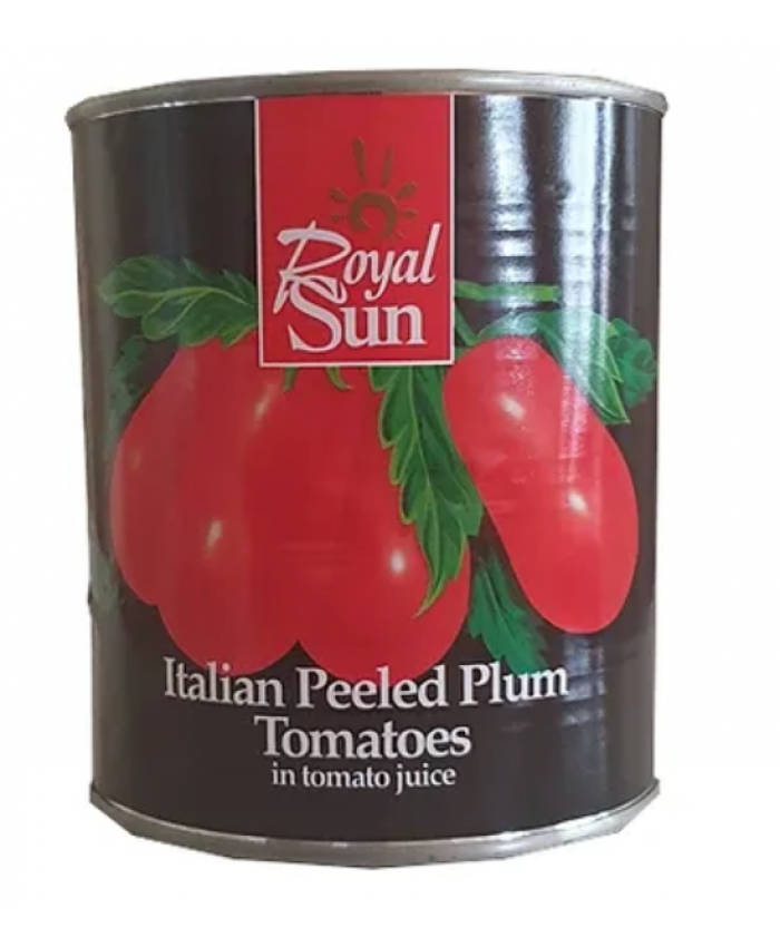 Royal Sun Peeled Plum Tomatoes 12 x 800g 