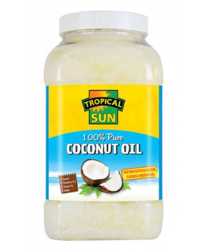 Tropical Sun Pure Coconut Oil (PET) 4 x 2L - 233533