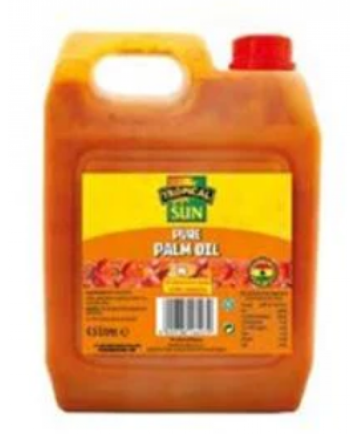 Tropical Sun Palm Oil 4 x 4.5L - 103317 / 1 x 4.5L - 224907