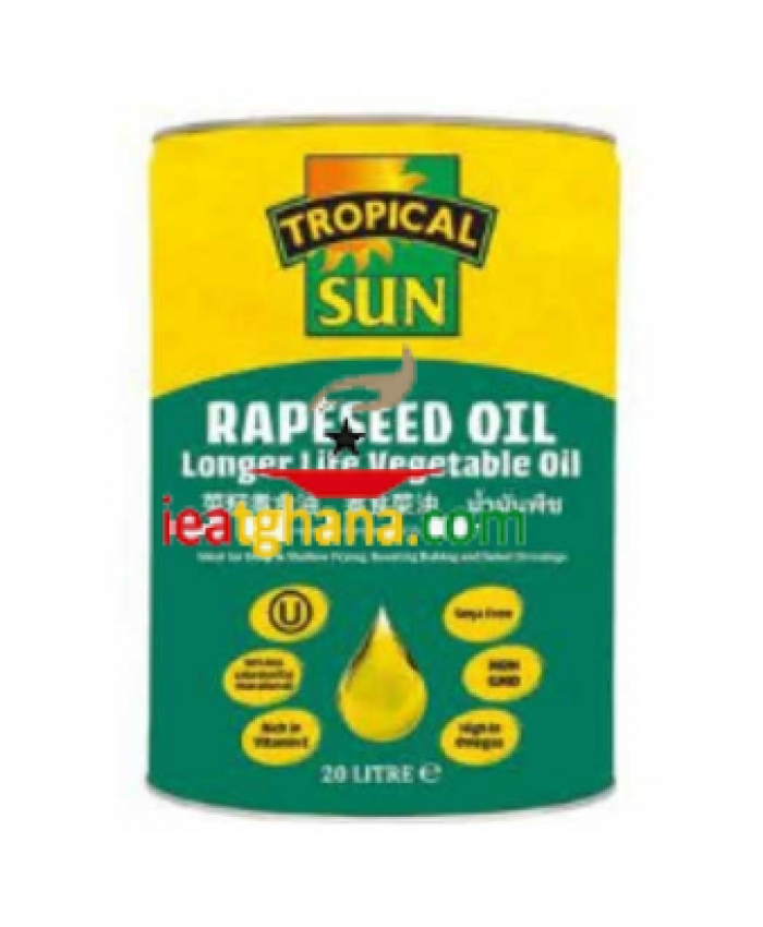 Tropical Sun Rapeseed Oil (Tin) 1 x 20L - 235414
