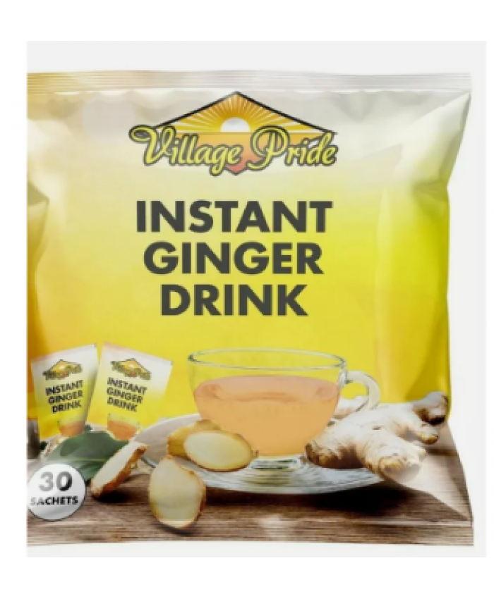 Village Pride Instant Ginger Packet 1 x 30’s - 239239 / 15 x 30’s - 234307