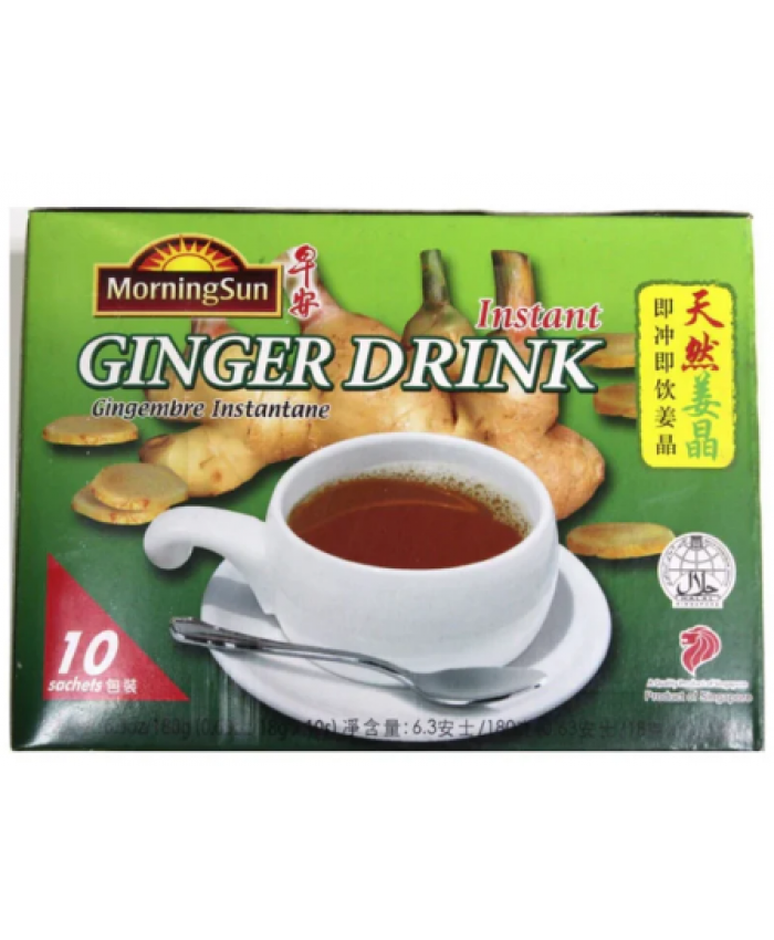 Morning Sun Ginger Drink Box 6 x 10’s - 225185 / 30 x 10’s - 225184