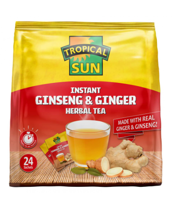 Tropical Sun Instant Ginseng & Ginger Packet 15 x 24’s - 242680